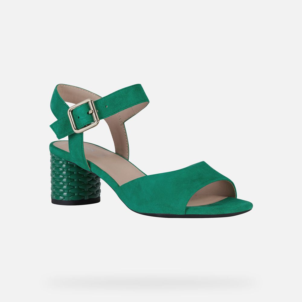 Sandalias Geox Senhora Verdes - Ortensia - SNLIU3847